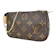 Louis Vuitton Monogram 帆布印花迷你鏈帶手提包 1