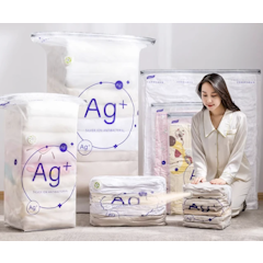 Ag+銀離子抗菌行李壓縮袋