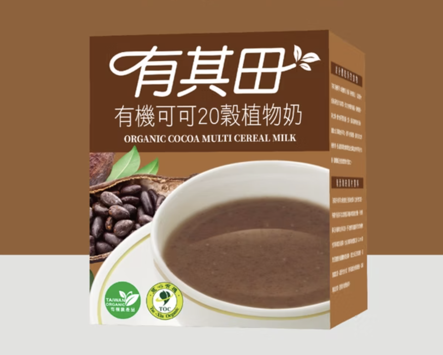 有機可可20穀植物奶 1