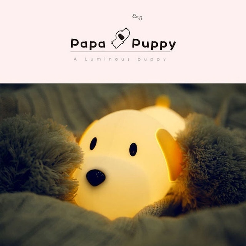 papa puppy LED 小狗伴睡燈 1