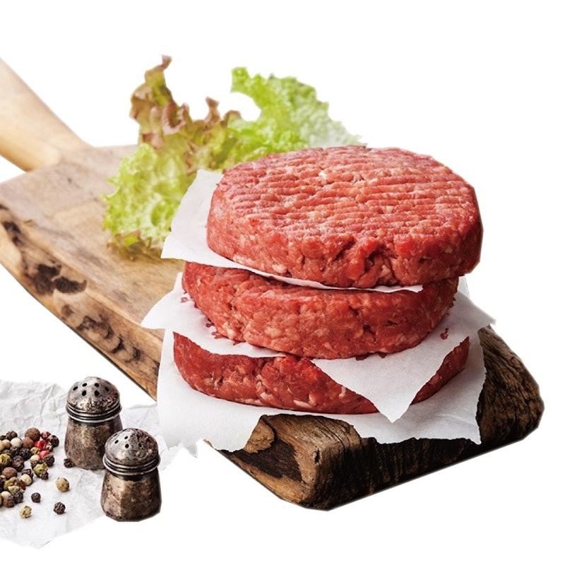 超厚美式牛肉漢堡排 1