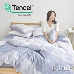 舒涼TENCEL天絲四件式兩用被床包組