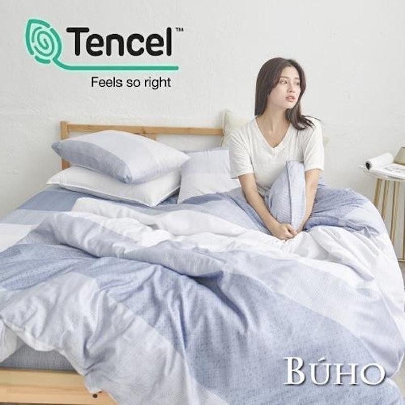 舒涼TENCEL天絲四件式兩用被床包組 1