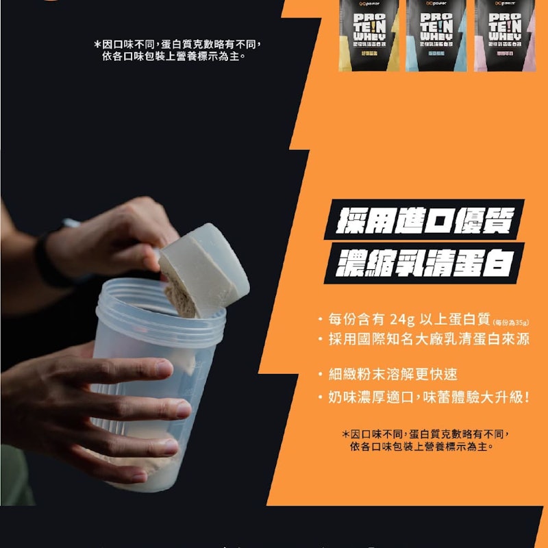 濃縮乳清蛋白飲 2