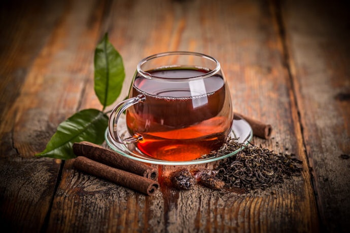 與熱茶混合,增添風味