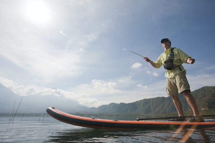 與獨木舟相似的休閒釣魚型