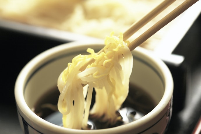 根據麵條的粗細決定濃淡度