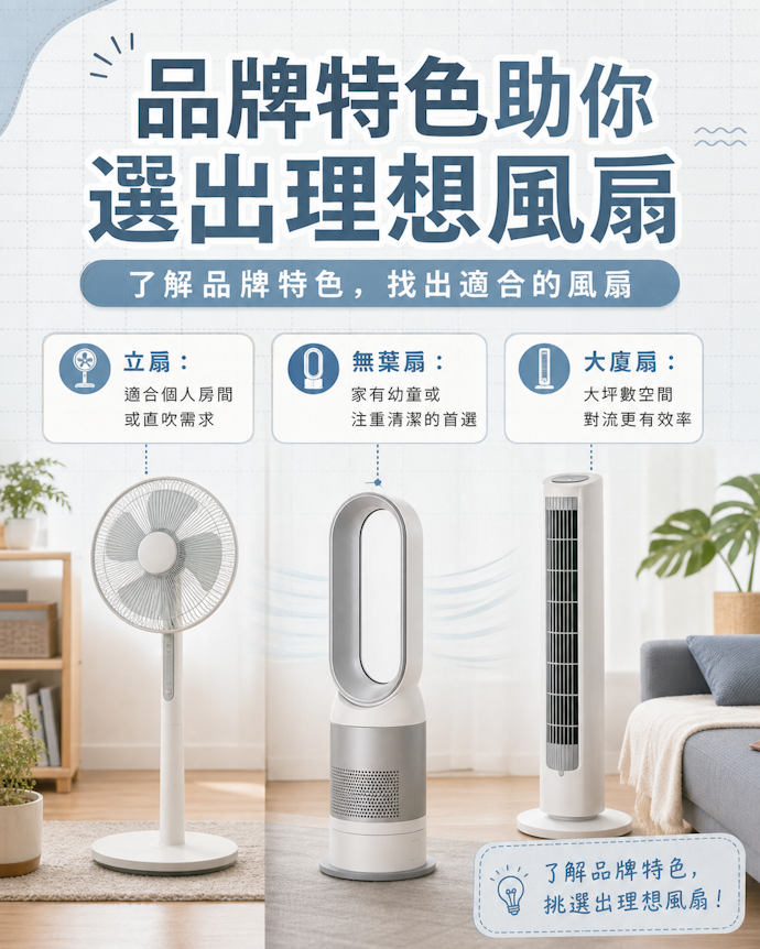 從品牌特色切入挑選