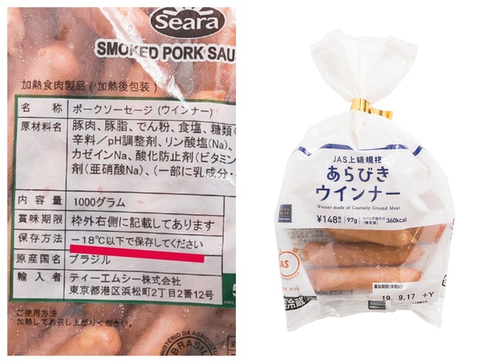 長時間保存:注意包裝及保存方法