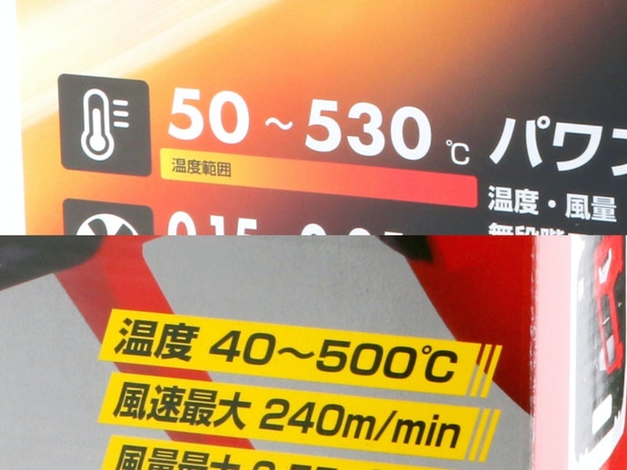 根據用途和材質,選擇適合的溫度範圍