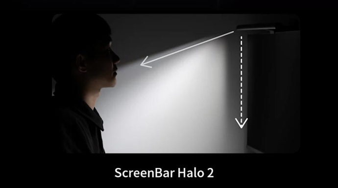光源以BenQ的ScreenBar為選購標準,親自體驗確認較佳