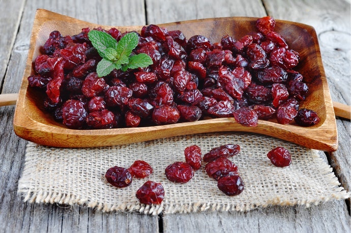 莓果乾:富含花色苷(Anthocyanin)等多酚成分