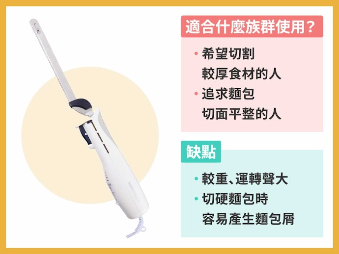 電動式能處理具厚度的麵包