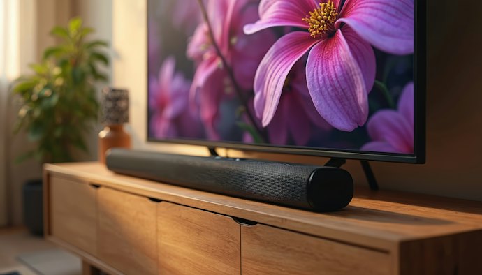 追求音效建議另購 Soundbar 而非升級電視規格