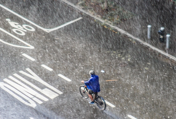 搭配防水機能,驟雨也不怕
