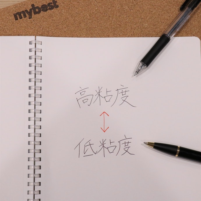 配合自身喜好選擇「低黏度墨水」或「高黏度墨水」