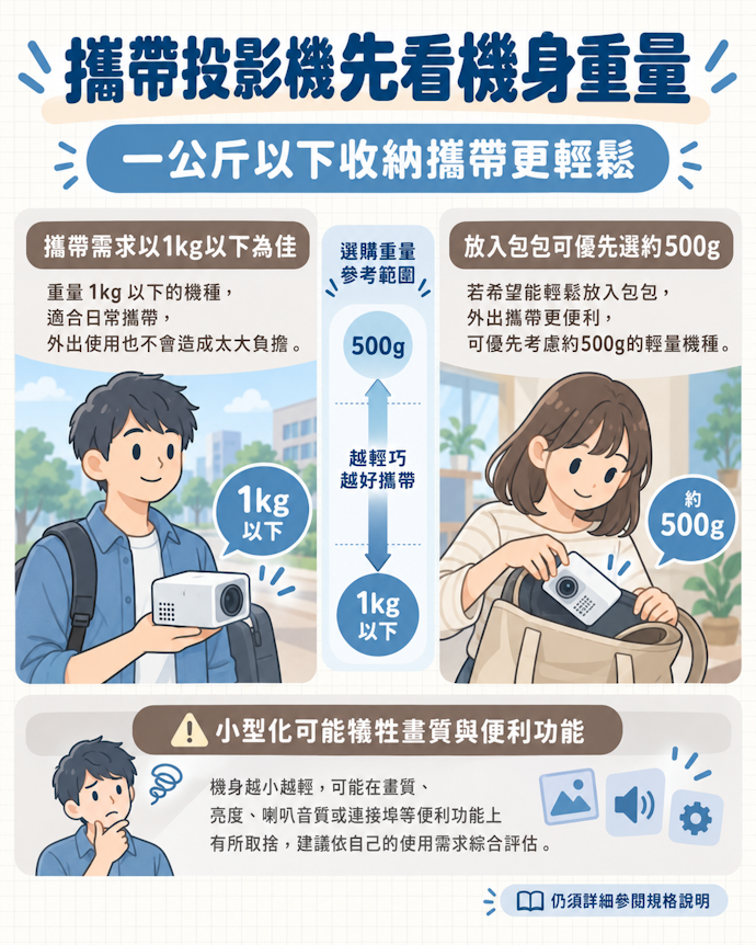 1kg以下較容易收納