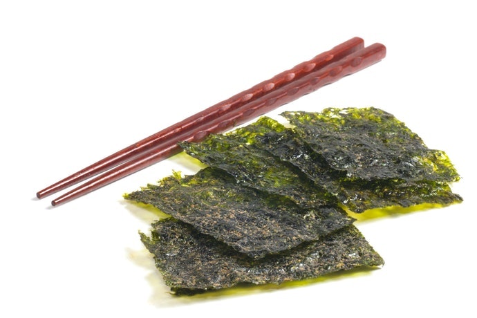 選擇孔隙多的海苔