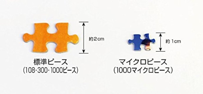 超迷你拼圖:大小僅有標準尺寸的一半
