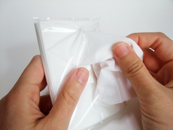 標準型面紙:可用來擦拭輕度髒汙