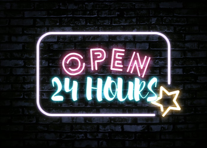 24小時營業:清晨或深夜出發也可利用