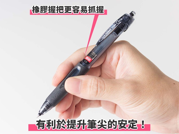 橡膠握把防滑效果好,抓握更安定