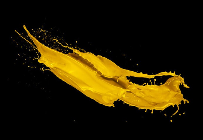 黃色:使用度超高的赭黃(Yellow Ocher)