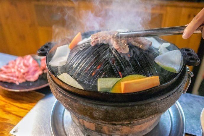火鍋、鐵板烤肉:梅花肉