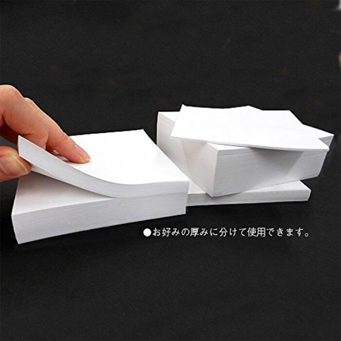 不僅限於桌上使用,可視需求攜帶適當份量外出的「便條紙磚」