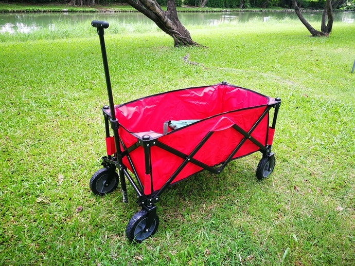 能集中堆放物品的箱型手拉車