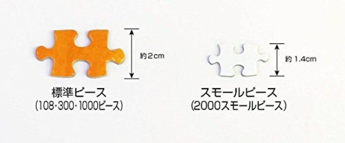 迷你拼圖:僅有標準尺寸的三分之二