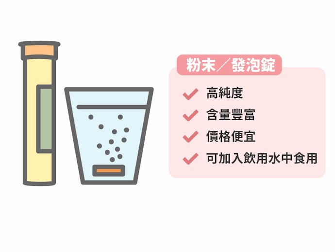 重視CP值及價格:粉末/發泡錠