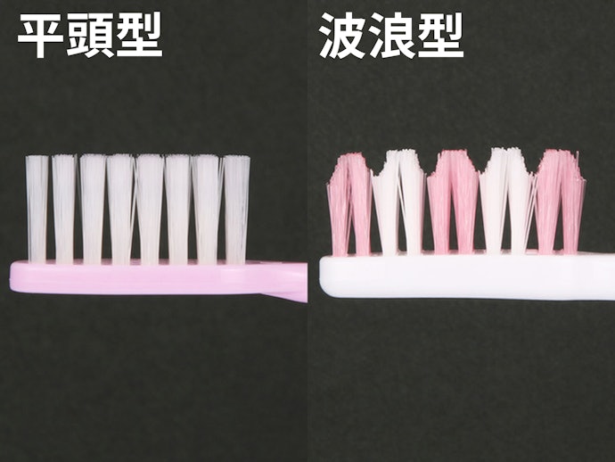 平頭型最耐用,波浪及凹槽型適合不同齒形