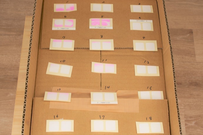 【實測結果】噴霧力道弱者容易噴灑不均造成曬傷,用手塗開是關鍵