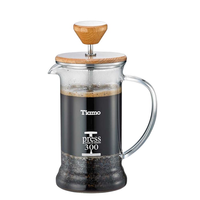 主流的法式濾壓壺(French press)操作簡單
