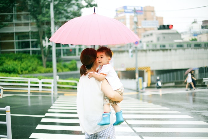 直傘:面積大且方便拿取,大雨天必備